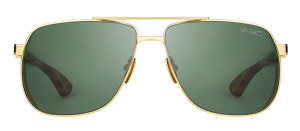Okulary Bugatti BUGATTI EYEWEAR MODEL 100 24K Yellow Gold - Subtle Tortoise Acetate - //