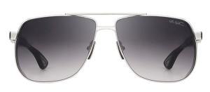 Okulary Bugatti BUGATTI EYEWEAR MODEL 100 Sterling Silver - Black Acetate - //
