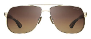 Okulary Bugatti BUGATTI EYEWEAR MODEL 100 White Gold - Classic Tortoise Acetate - //