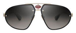 Okulary Bugatti Bugatti Model 10 Carbon Black & Gold - //