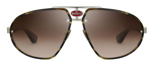 Okulary Bugatti Bugatti Model 10 Carbon Dark Tortoise & White Gold - //
