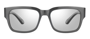 Okulary Bugatti Bugatti 29 Grey Acetate - Black PVD - Clear Optical Lens - 56/18/147