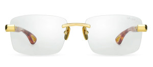 Okulary Bugatti Bugatti 36 Rx 24K Yellow Gold - Subtle Tortoise Acetate - Clear Optical Lens - 58/18/145