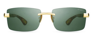 Okulary Bugatti Bugatti 36 White Gold - Classic Tortoise Acetate - G-15 Lens - 58/18/145