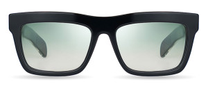 Okulary Bugatti Bugatti 44 Black - White Gold - Mint Gradient Lens - 66/15/148