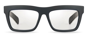 Okulary Bugatti Bugatti 44 Matte Black - Rose Gold - Clear Optical Lens - 66/15/148
