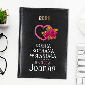 Kalendarz na 2026 z nadrukiem dla babci - Dobra i wspaniała