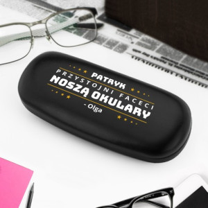 Etui na okulary z nadrukiem dla niego - Dla Przystojniaków