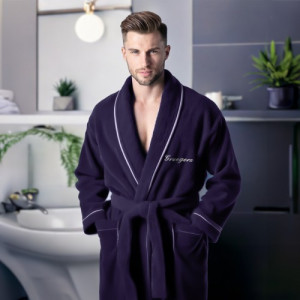 Szlafrok męski z haftem imienia Rozmiar M - Dżentelmen