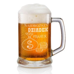 Kufel z grawerem dla dziadka - Bezcenny