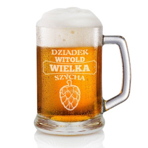 Kufel z grawerem dla dziadka - Wielka Szycha