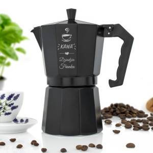 Kawiarka ciśnieniowa z grawerem dla dziadka - Aromat