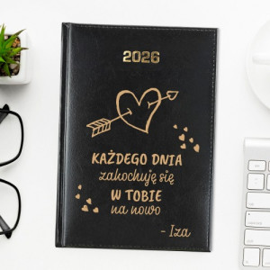 Kalendarz na 2026 z nadrukiem na walentynki - Wciąż na Nowo