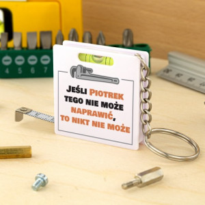 Brelok metrówka z imieniem - Mistrz Napraw