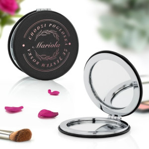 Lusterko kompaktowe z nadrukiem - Jestem boska