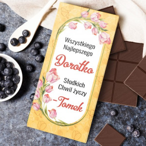 Czekolada personalizowana - Słodkich Chwil