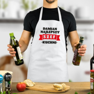 Fartuch kuchenny z imieniem - Najlepszy Szef Kuchni