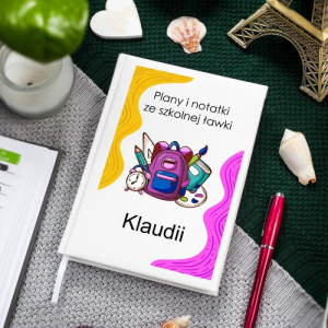 Planer kalendarz dla niej - Marząc w szkolnej ławce
