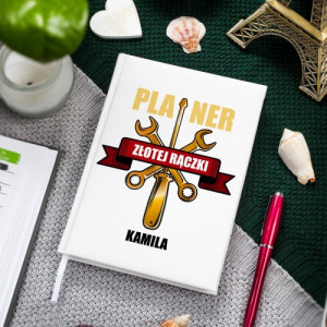 Planer z nadrukiem imienia - Złota Rączka
