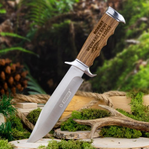Nóż myśliwski z imieniem - Wędkarz z krwi i ości
