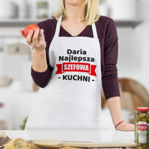 Fartuch kuchenny z imieniem - Szefowa Kuchni