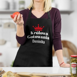 Fartuszek kuchenny z imieniem - Królowa Gotowania