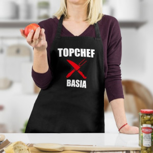 Fartuszek kuchenny z imieniem - Rządzi w kuchni
