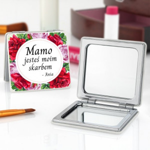 Lusterko z nadrukiem -  Mama to skarb