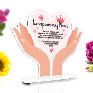 Statuetka z nadrukiem dla Mamy - Najwspanialsza Mama