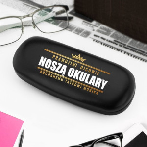 Etui na okulary z nadrukiem imienia - Prawdziwy Ojciec