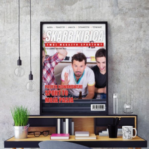 Okładka magazynu ze zdjęciem - Skarb Kibica