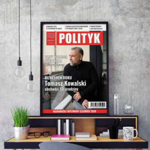 Okładka magazynu ze zdjęciem na urodziny - Biznesmen Roku