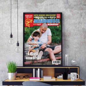 Okładka gazety ze zdjęciem dla wędkarza - Wędkarz