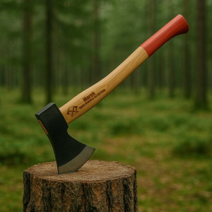 Siekiera kuta z grawerem dla drwala - Bycie drwalem ma we krwi
