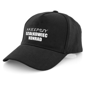 Czapka z daszkiem i nadrukiem - Działkowiec