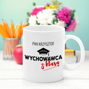 Kubek z nadrukiem dla wychowawcy - Wychowawca z klasą