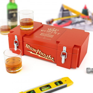 Skrzynka na alkohol dla faceta na urodziny - Mamflaszke