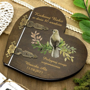 Album na 80 urodziny dla babci - Pielęgnuj wspomnienia