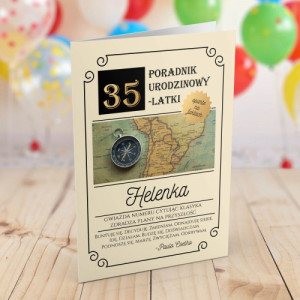 Kartka na 35 urodziny dla niej - Poradnik urodzinowy
