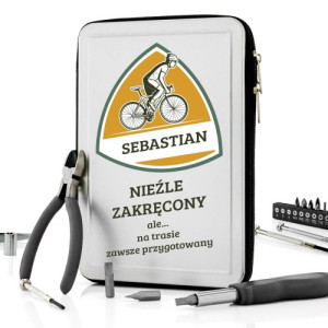 Zestaw narzędzi w etui dla rowerzysty - Nieźle zakręcony