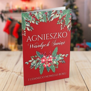 Kartka na Boże Narodzenie dla niej - Magiczna moc Świąt