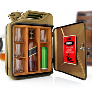 Kanister barek złoty dla faceta - Danger