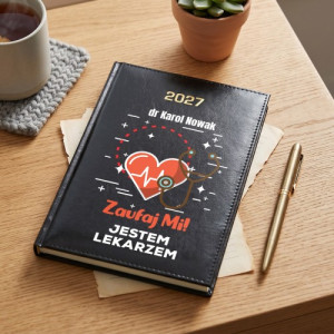 Kalendarz 2027 z nadrukiem dla lekarza - Zaufaj mi