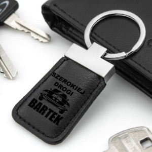 Brelok do kluczy z grawerem dla kierowcy - Szerokiej drogi