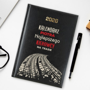 Kalendarz 2026 z nadrukiem dla kierowcy - Najlepszy na trasie