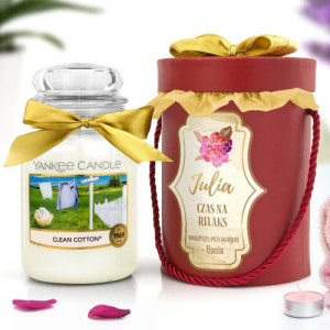 Świeca Yankee Candle® duża dla przyjaciółki - Czas na relaks