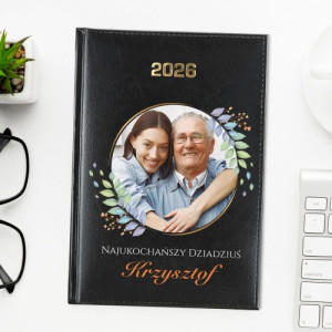 Kalendarz 2026 z nadrukiem dla dziadka - Kochany Dziadziuś