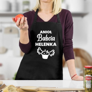 Fartuch kuchenny z nadrukiem dla babci - Anioł