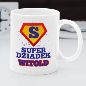 Kubek z nadrukiem dla dziadka - Super dziadek