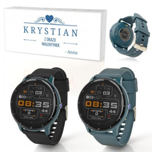Smartwatch GRAVITY GT1-9 PRO dla niego na walentynki - Czas na miłość